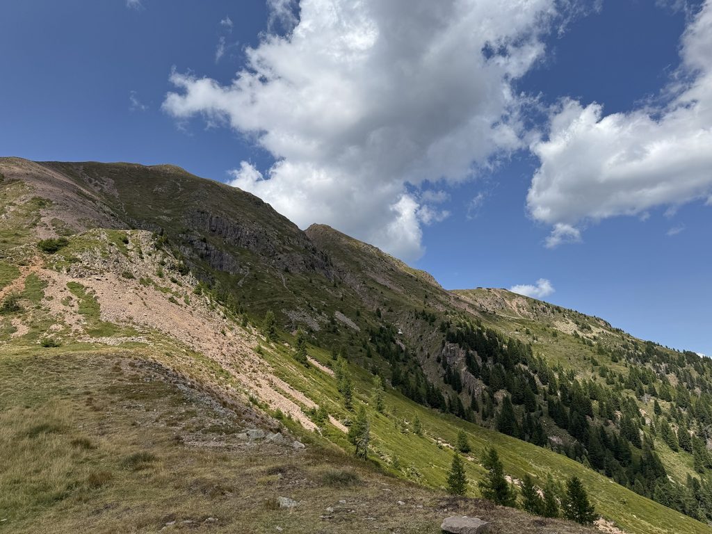 Passo Cadin - sentiero verso Cima Bolenga.
