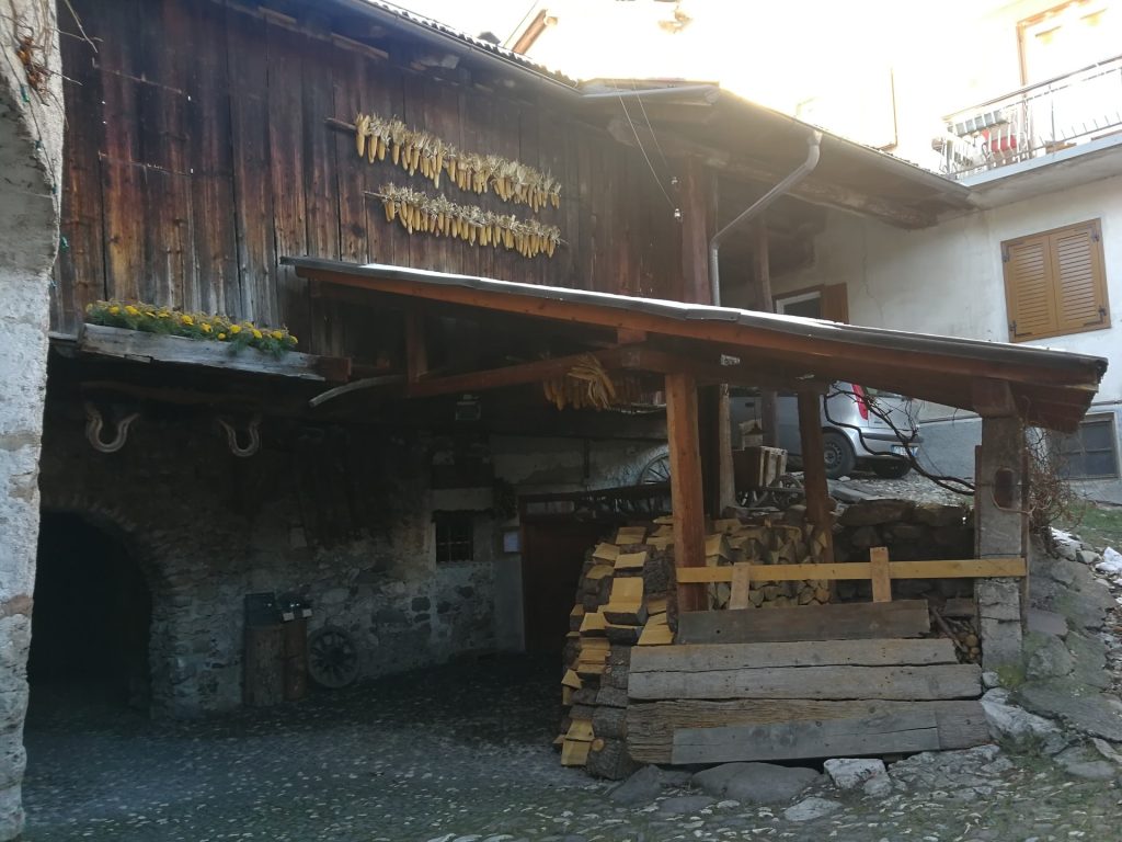 Casa tradizionale a Tesero.
