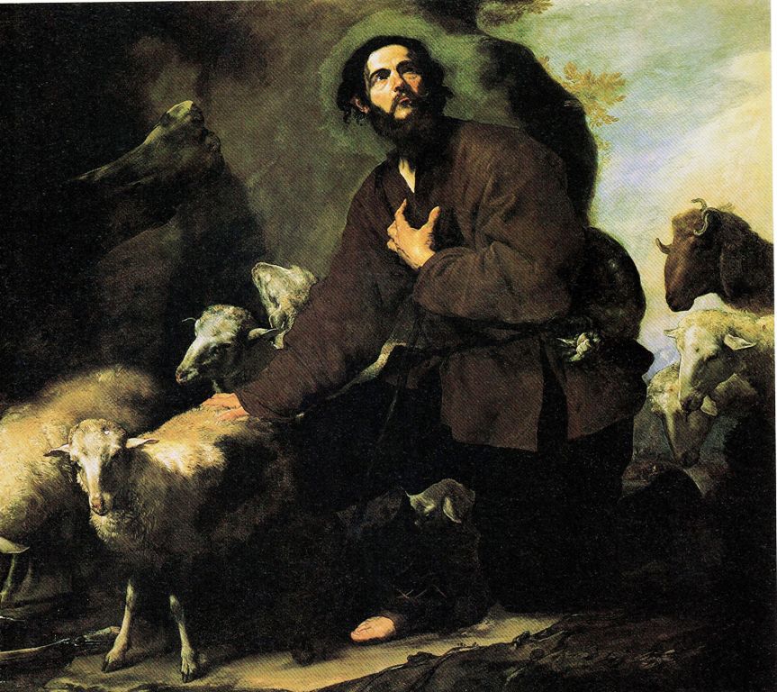 Opera di Ribera: Giacobbe e il gregge.