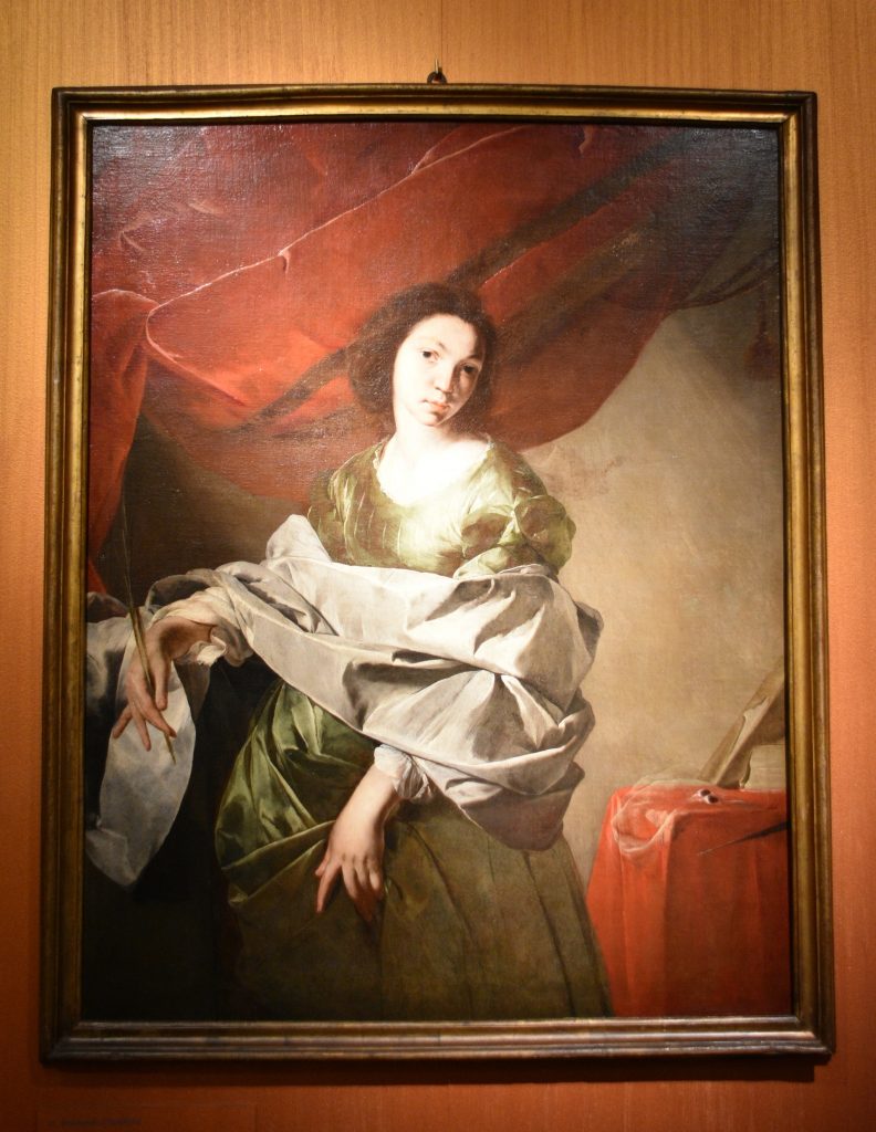Opera di Bernardo Cavallino: Santa Lucia.