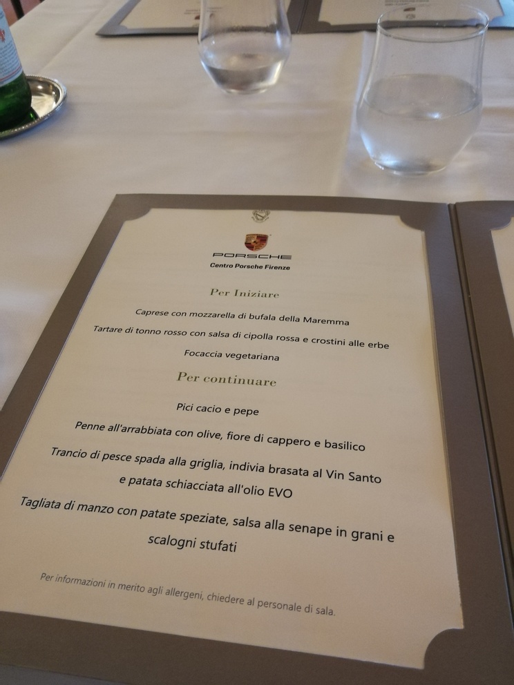 Ristorante Il Verrocchio: menu.