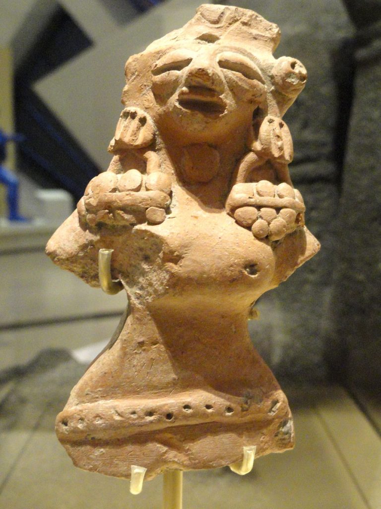 Harappei - reperto archeologico: frammento di statua femminile