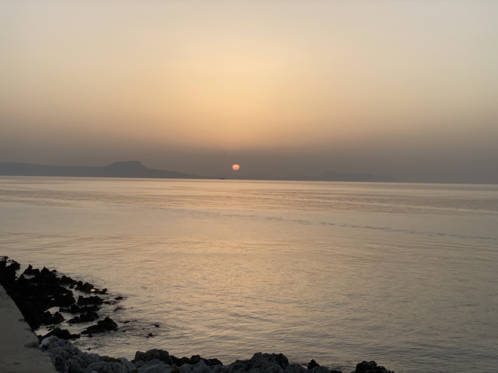 Rethymno - tramonto.