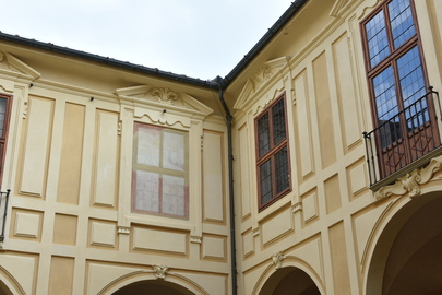 Villa Corsini a Castello - cortile.