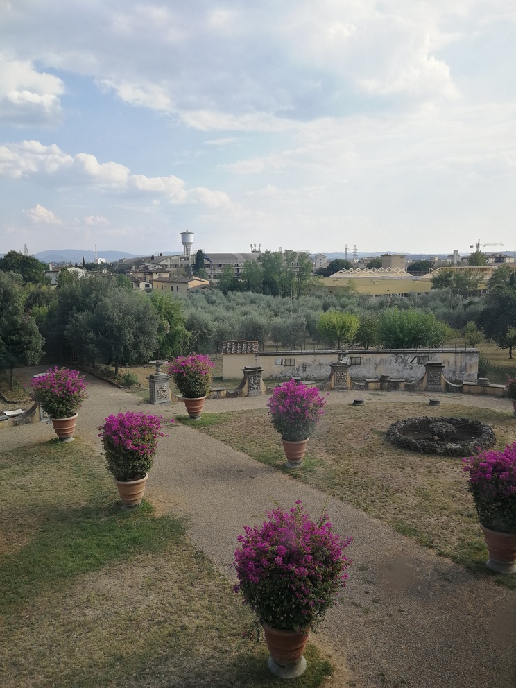 Villa Corsini a Castello - giardino alla francese.