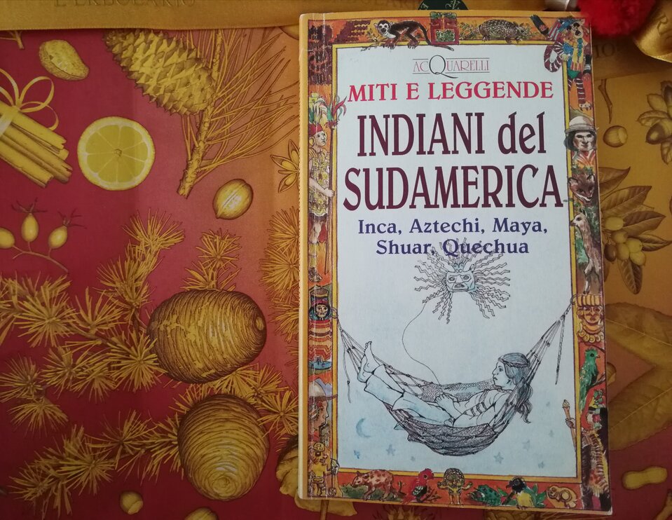 Il libro "Indiani del Sud America".