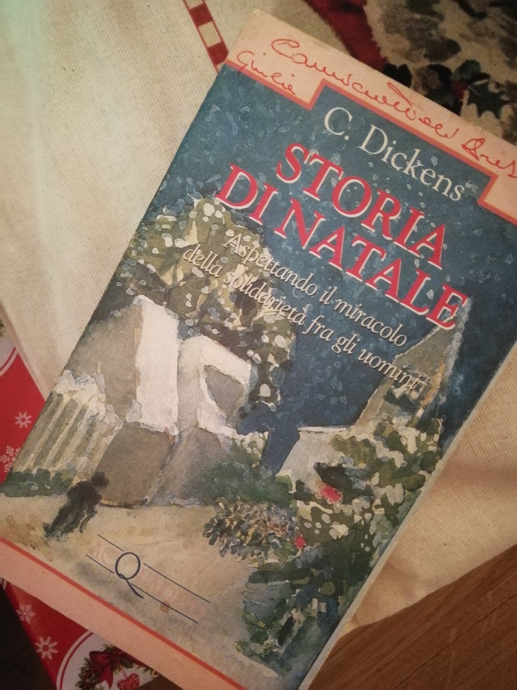C. Dickens, Storia di Natale - copertina.