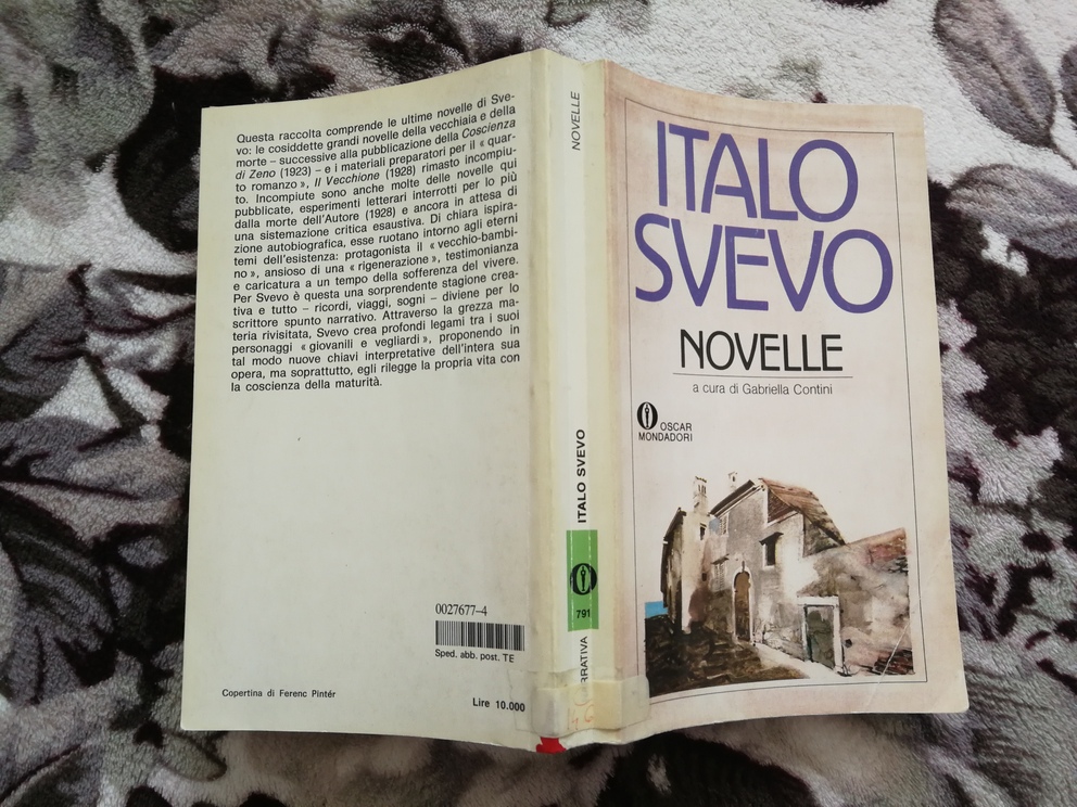 Italo Svevo, Novelle - copertina.