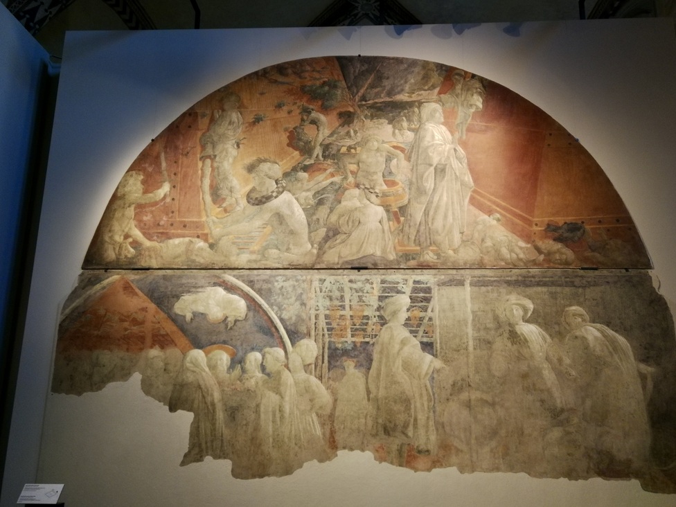 Museo di Santa Maria Novella - affreschi di Paolo Uccello.