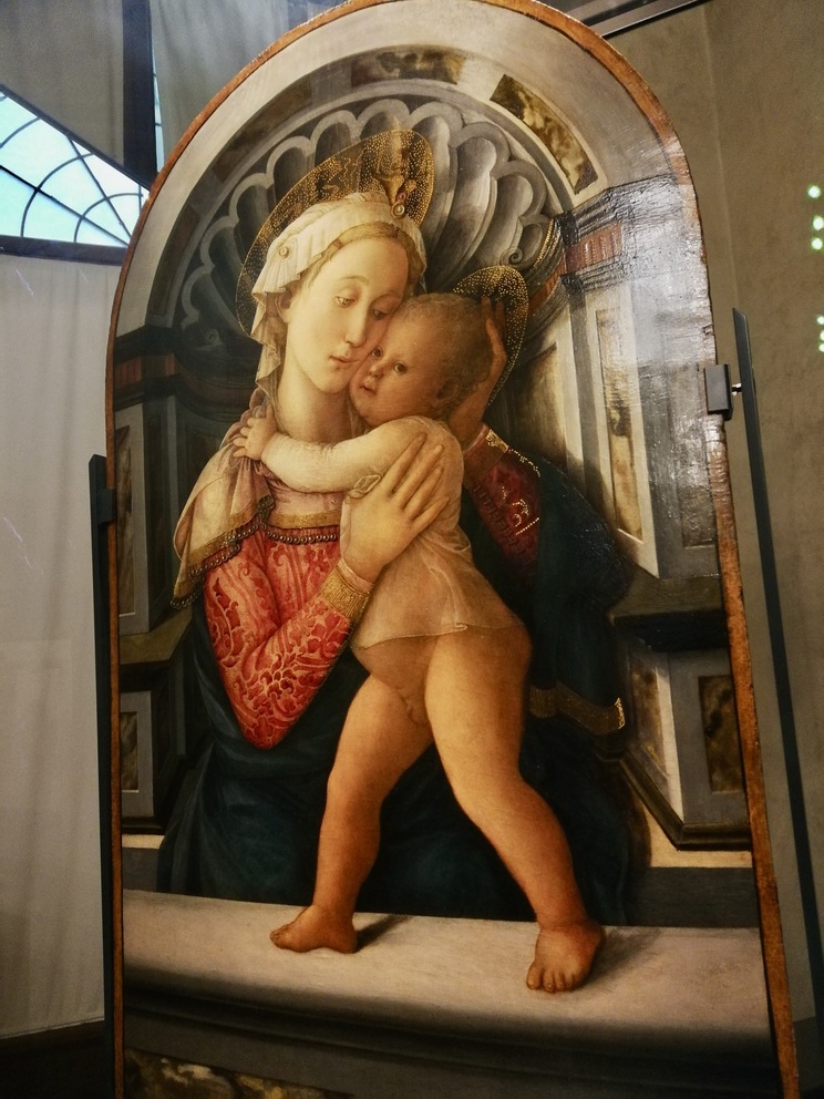 Filippo Lippi, "Madonna con Bambino", 1466, Museo di Palazzo Medici Riccardi.