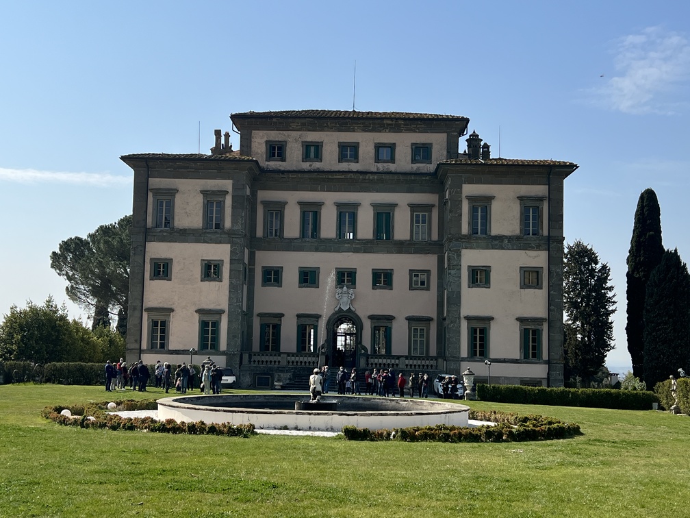 Villa Rospigliosi a Lamporecchio - il palazzo.