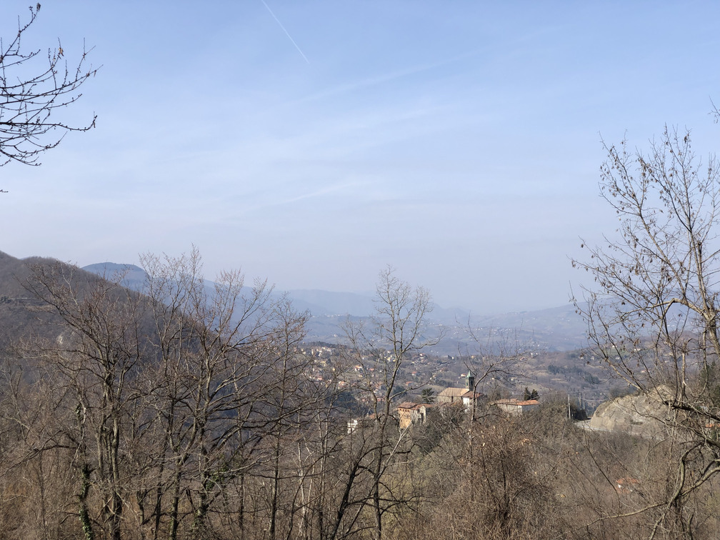 Veduta del borgo di Stagno.