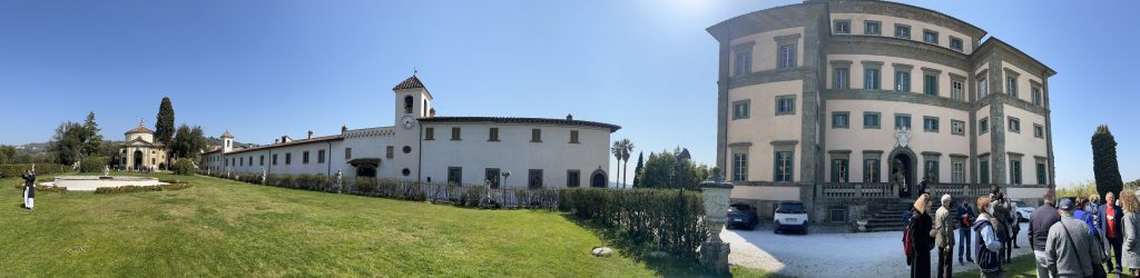 Villa Rospigliosi a Lamporecchio - panoramica.