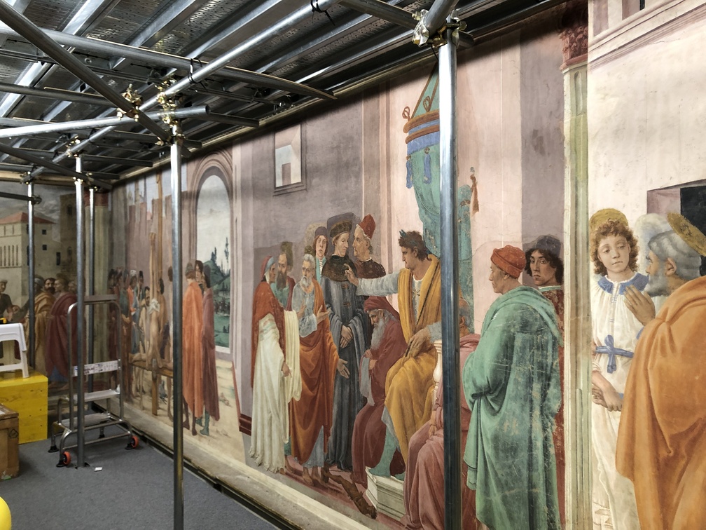 Cappella Brancacci - affreschi.