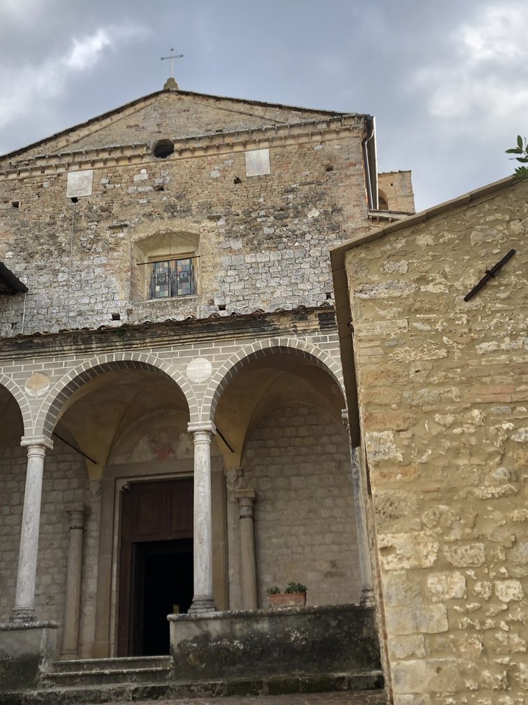 Convento di Monte Oliveto Minore - facciata.