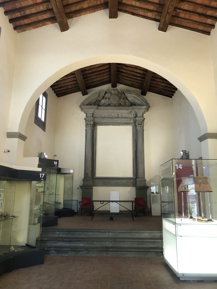 Montelupo - Museo Archeologico, interno.