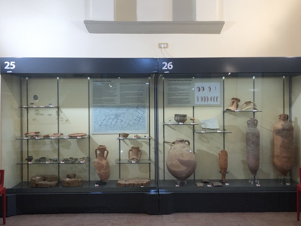 Montelupo - Museo Archeologico, interno.