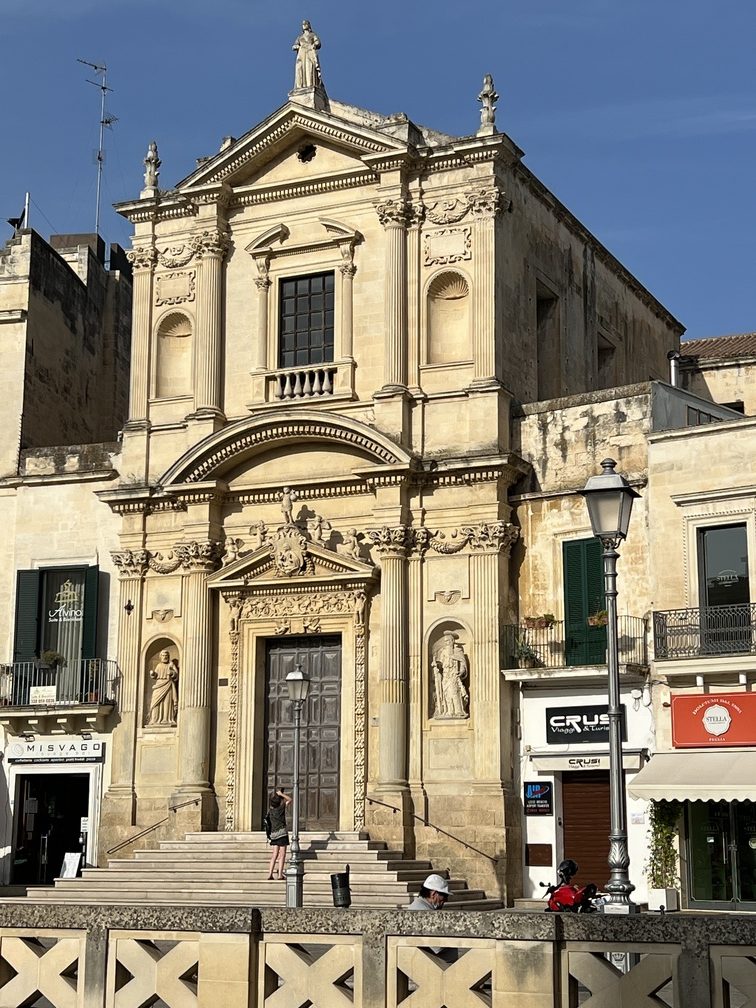 Lecce - piazza Sant'Oronzo, Chiesa di Santa Maria della Grazia.