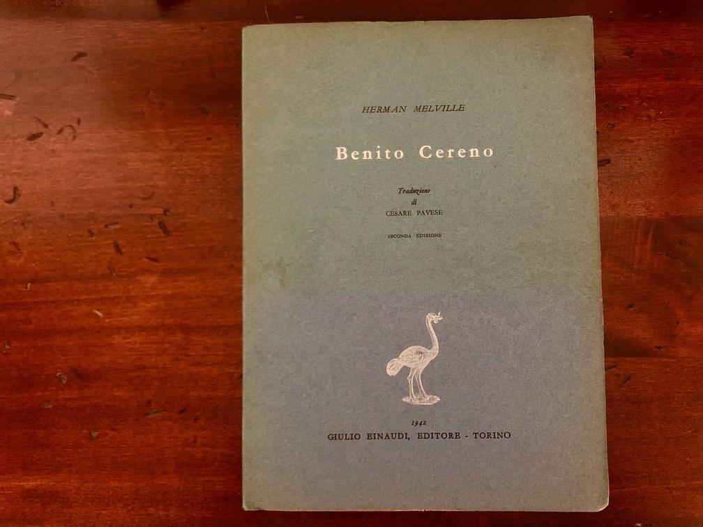 "Benito Cereno" - copertina.