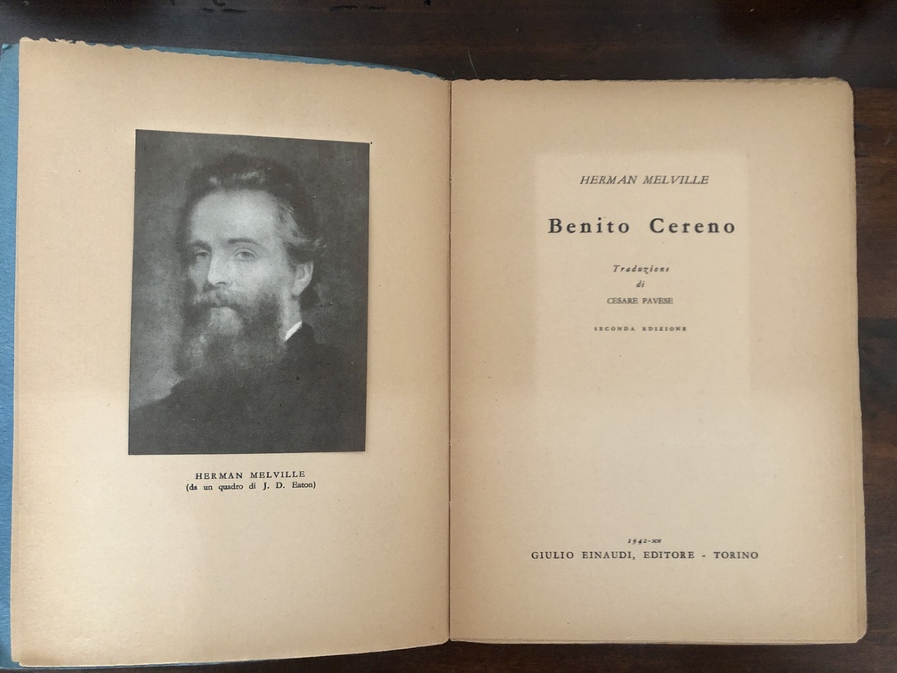 "Benito Cereno" - interno.