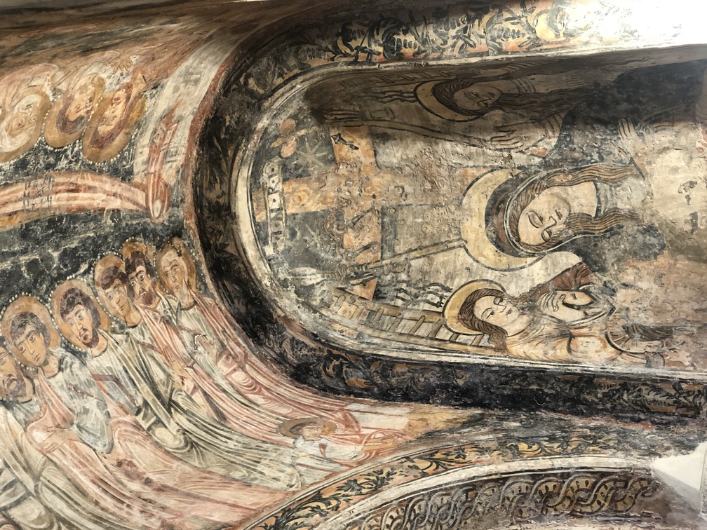 Otranto - Chiesa di San Pietro, affreschi.