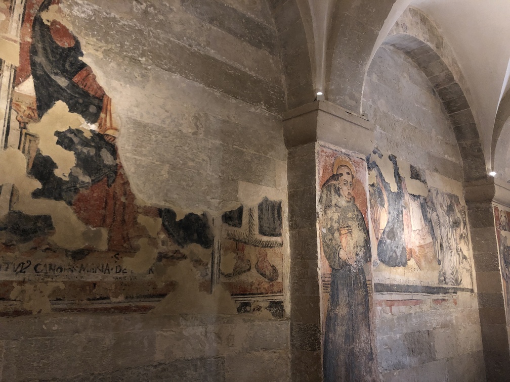 Cattedrale di Otranto - affreschi della cripta.