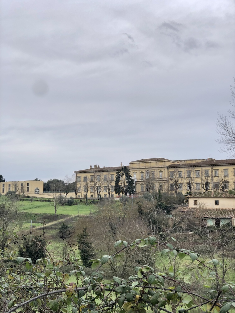 Villa del Poggio Imperiale - retro.