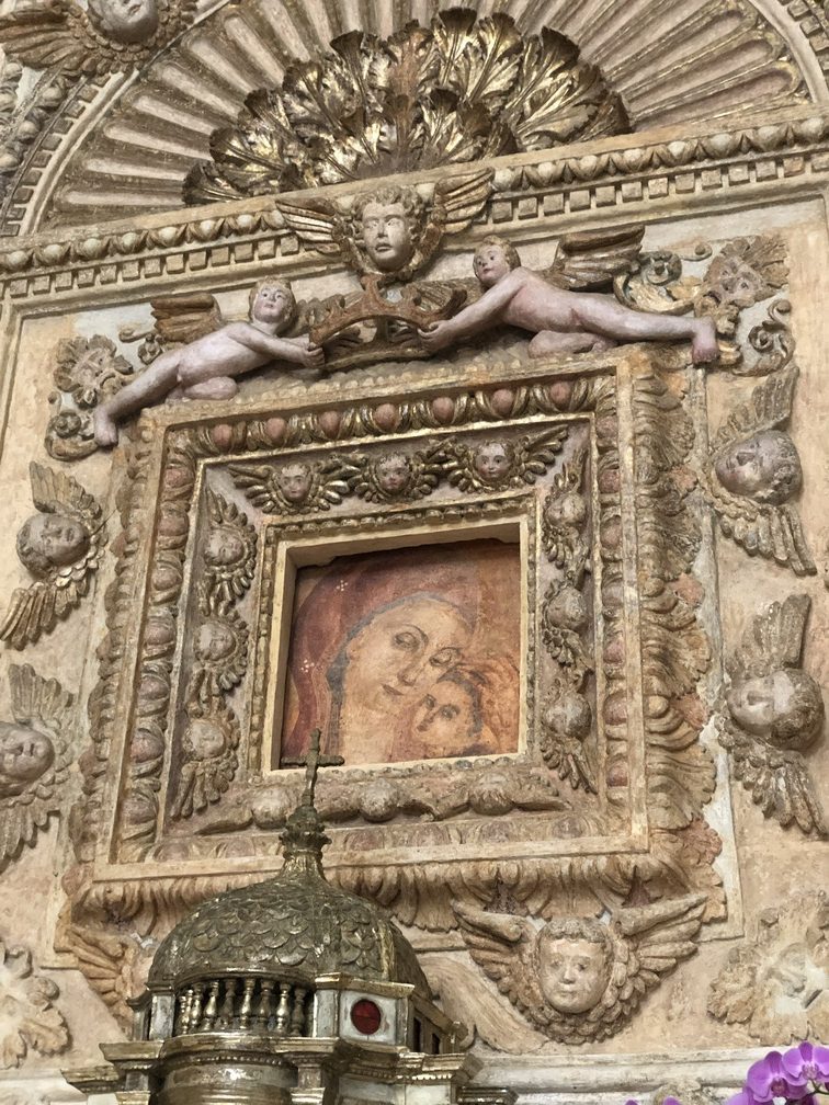 Copertino - Santuario della Grottella, dipinto.