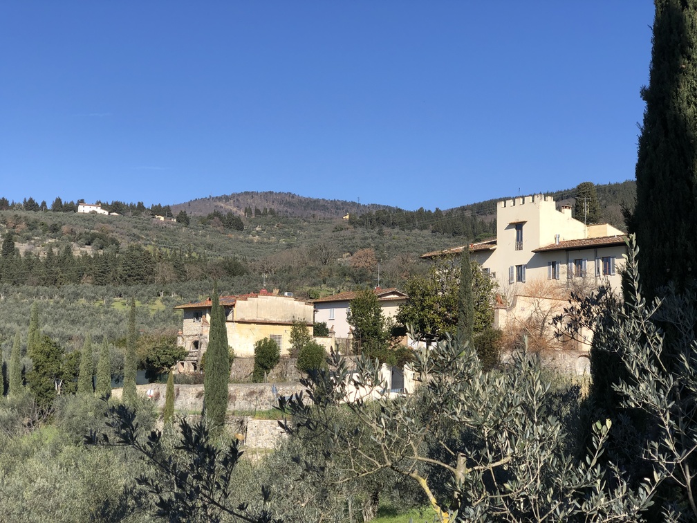 Trekking alle pendici di Monte Morello -  Villa La Covacchia.