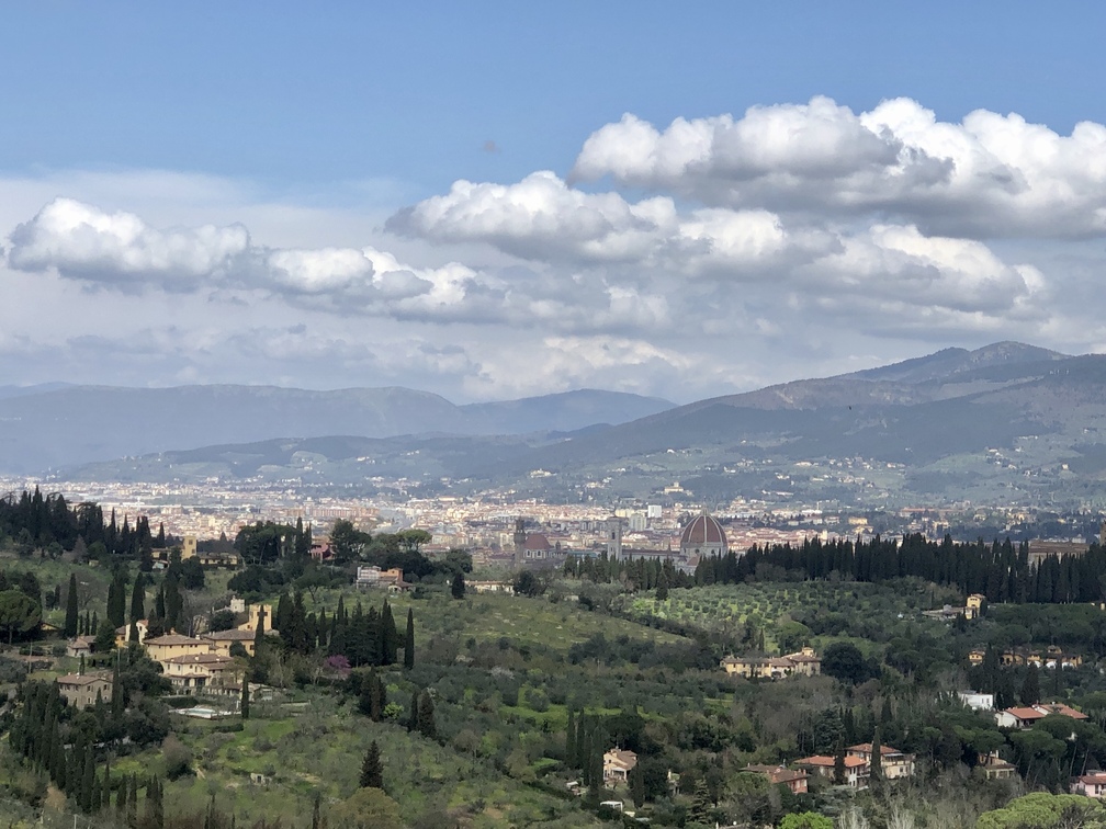 Casa Spadolini - panorama su Firenze.