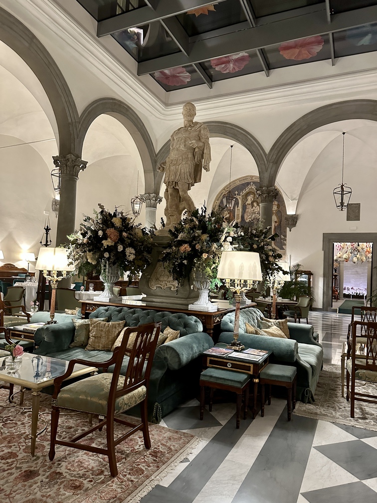 Palazzo Portinari Salviati - sala bistrot e colazioni.