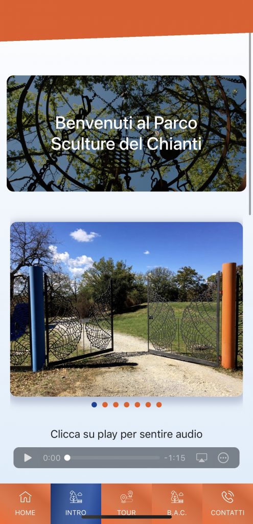 Parco Sculture del Chianti - App.
