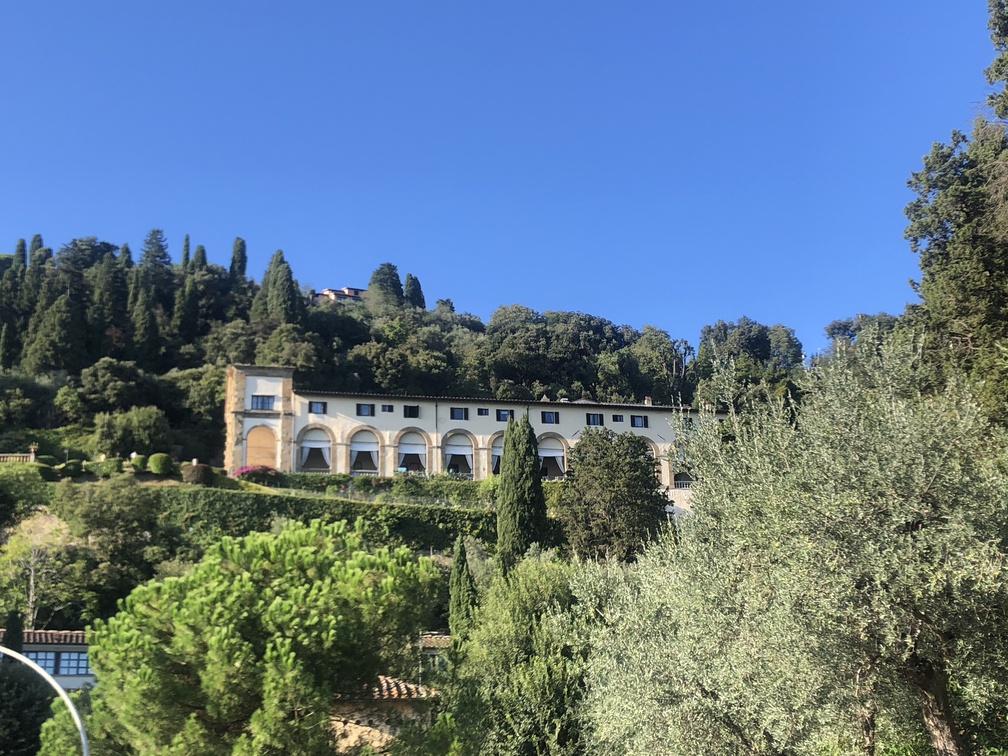Villa San Michele a Fiesole - loggiato.