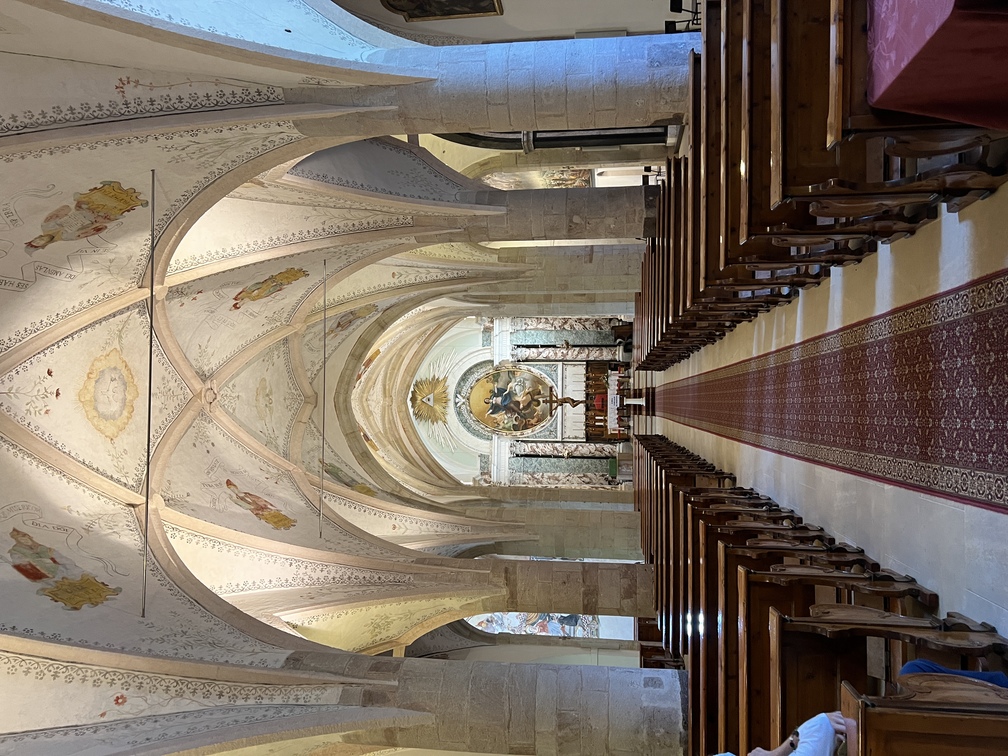 Pieve di Santa Maria Assunta a Cavalese - interno.