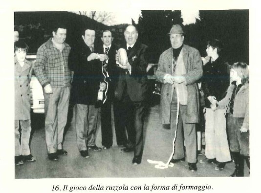 Festa di Sant'Antonio - foto tratta dal libro "Esperienze di vita a Cercina" del cavalier Evangelista Righini. 