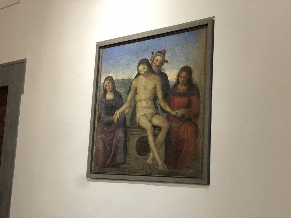 Il Perugino, Compianto sul Cristo morto, 1497 ca.
