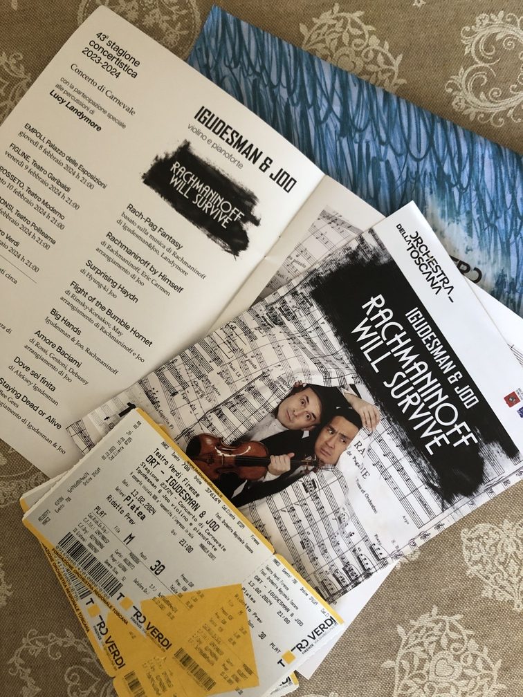 "Rachmaninoff will survive" di Igudesman & Joo al Teatro Verdi di Firenze - biglietti e locandina.