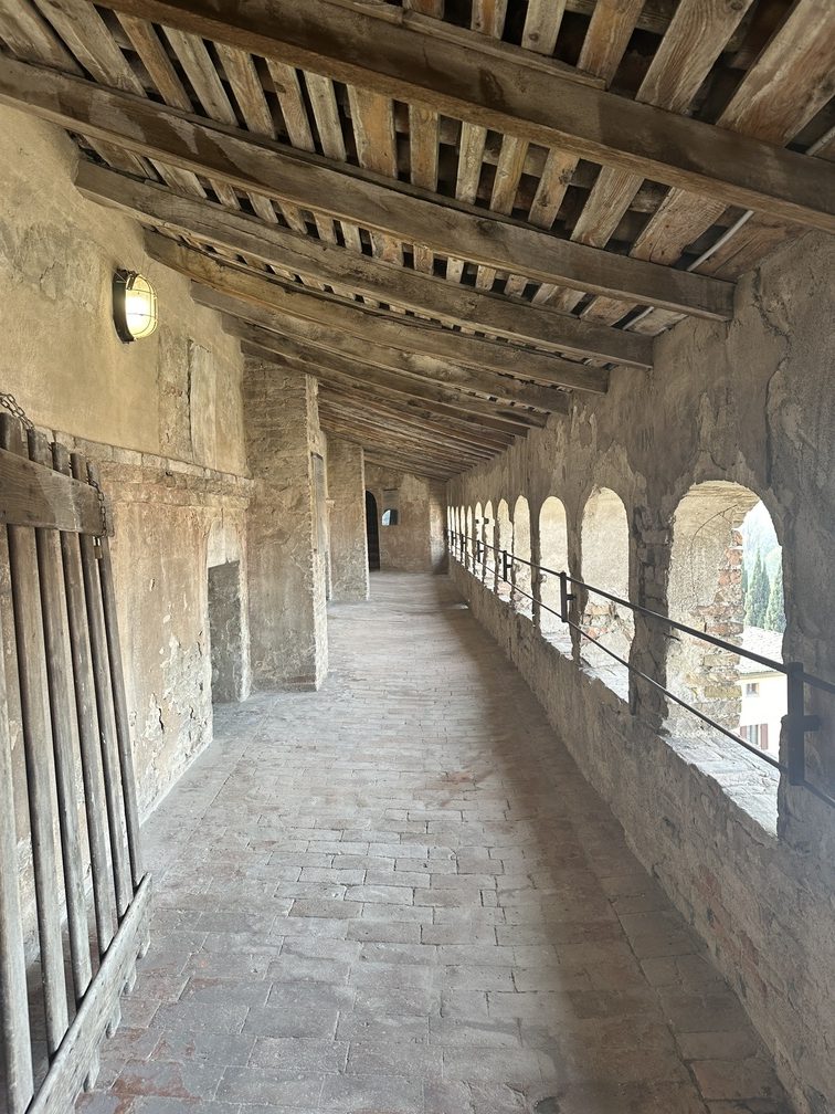 Rocca di Vignola - camminamenti.